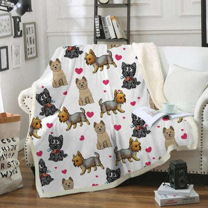 Cute Cairn Terrier - Blanket V2