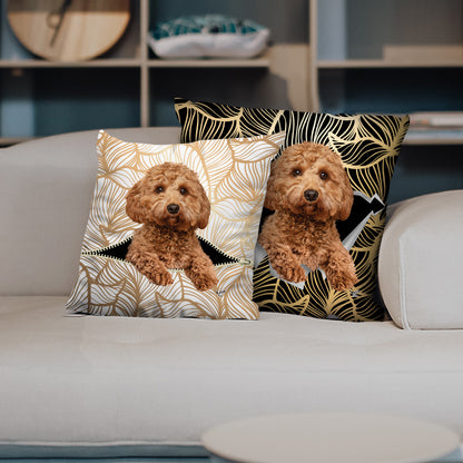 They Steal Your Couch - Cavapoo Pillow Cases V2 (Set of 2)