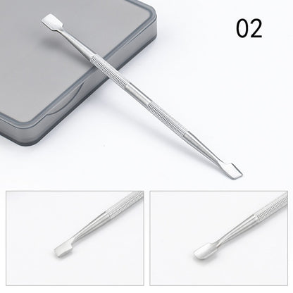 Stainless Steel Double Head Nail Push Stick NB