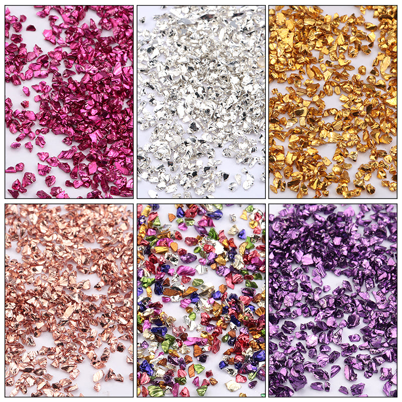 Glitter Nail Charms Pack 20 Gram ND