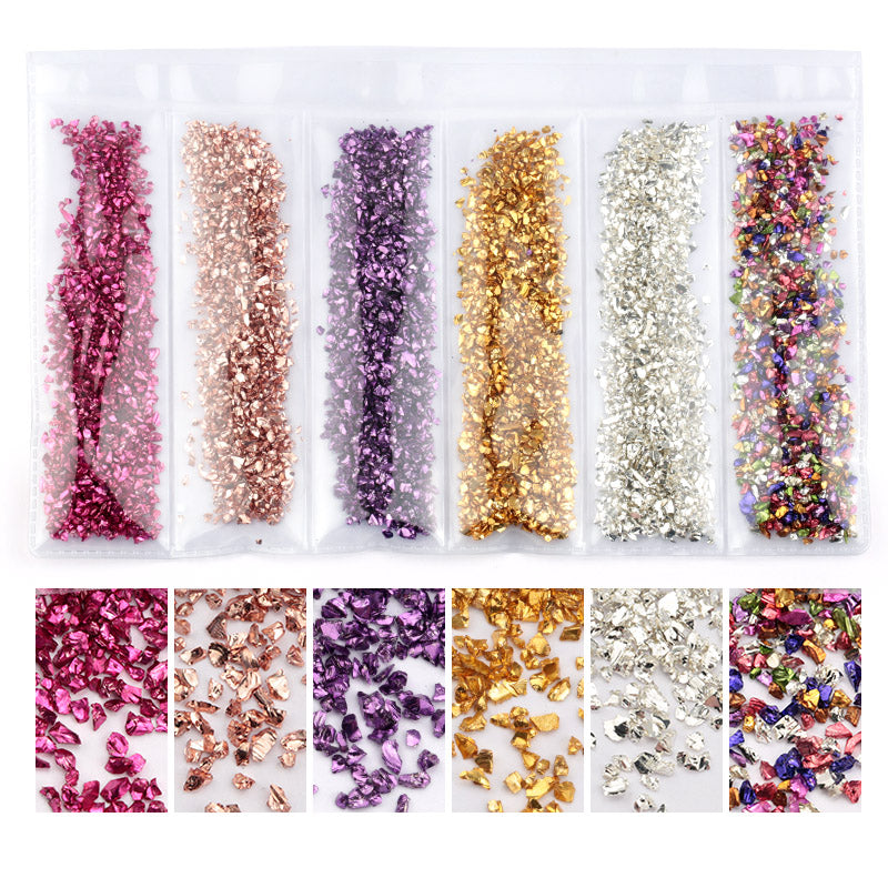 Glitter Nail Charms Pack 20 Gram ND