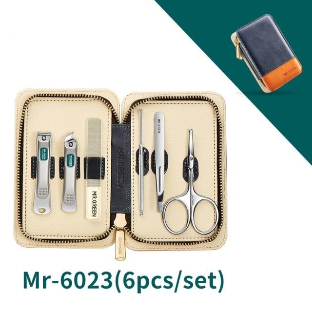 Kit d'outils de manucure portables 6-7 PCS MG