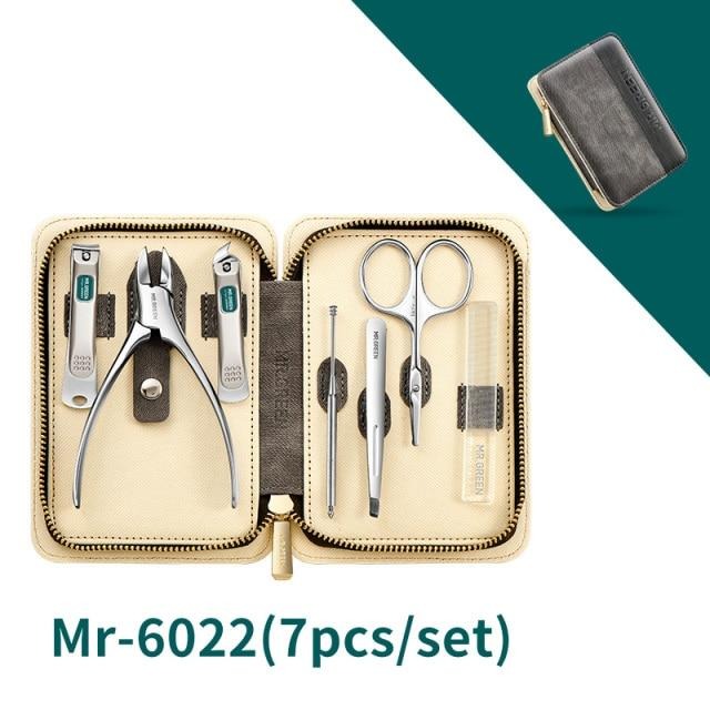 Kit d'outils de manucure portables 6-7 PCS MG