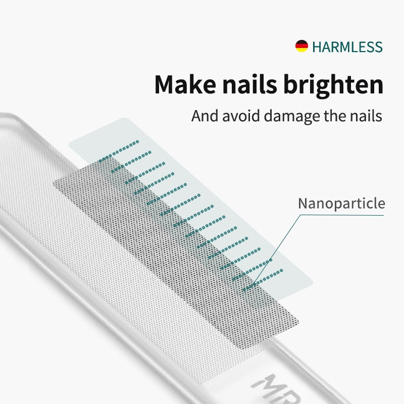Lime à ongles en verre Nano MG