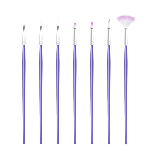 Ensemble de brosses à ongles 15 pièces FM01