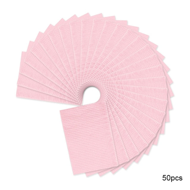 20-100Pcs Pink Papers For Nail Polish Remover NB