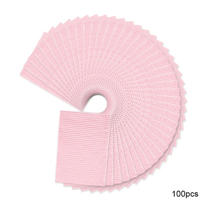 20 à 100 pièces de papier rose pour dissolvant de vernis à ongles NB