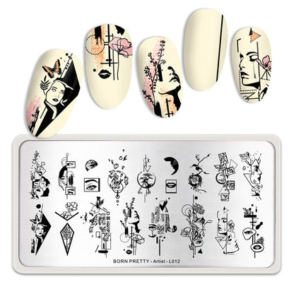 Nail Art Stamping Platten BP01
