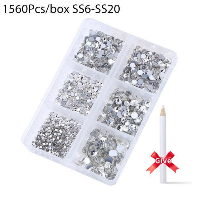 Rhinestone Nail Art Multi-Size NB01