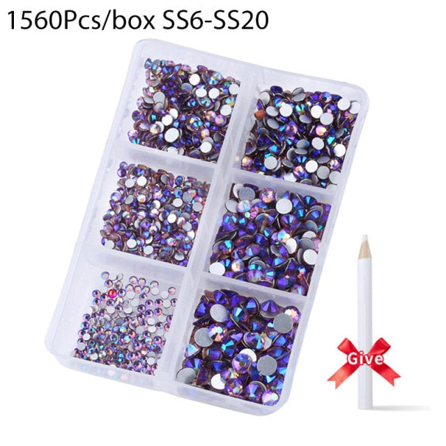 Rhinestone Nail Art Multi-Size NB01