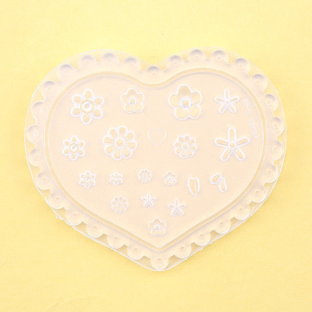3D Carving Nail Mold For Polygel NB01