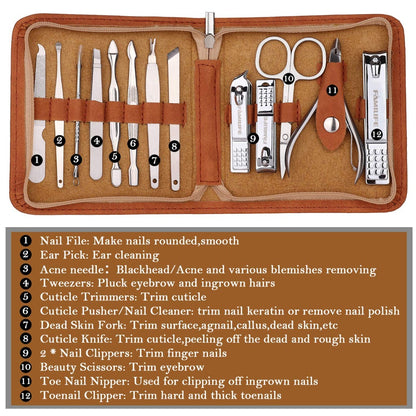 Professional Manicure Implements Kit MO 11