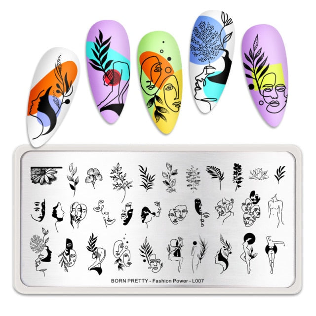 Nail Art Stamping Platten BP01