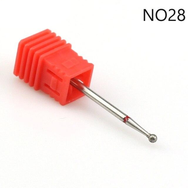 ER 29 Types Nail Drill Bit - Red