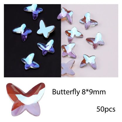 3D Glitter Nail 50-100 PCS 06