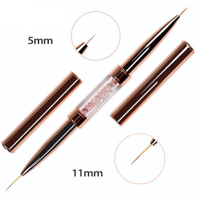 Rose Gold Nail Art Brush Many Type BQ02