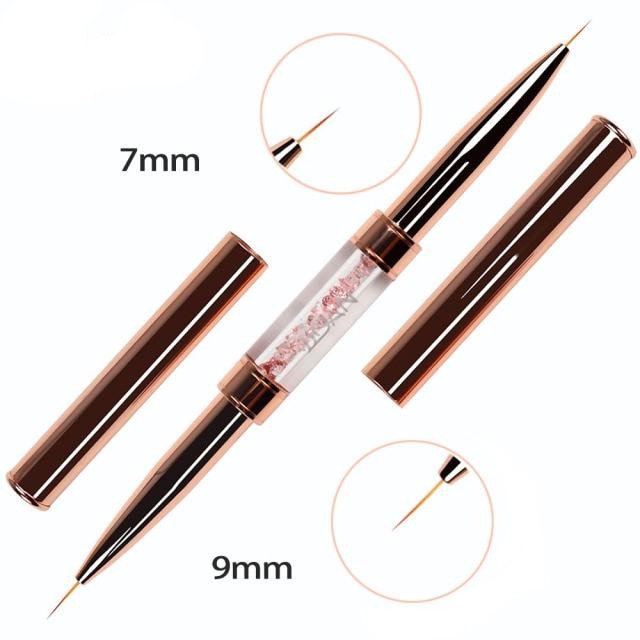 Rose Gold Nail Art Brush Many Type BQ02