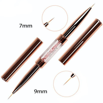 Rose Gold Nail Art Brush Many Type BQ02