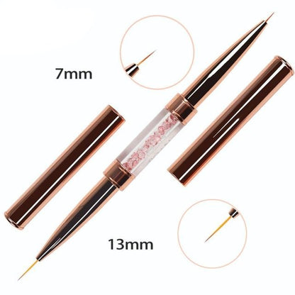 Rose Gold Nail Art Brush Many Type BQ02