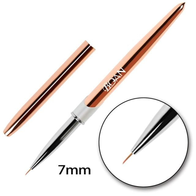 Rose Gold Nail Art Brush Many Type BQ02