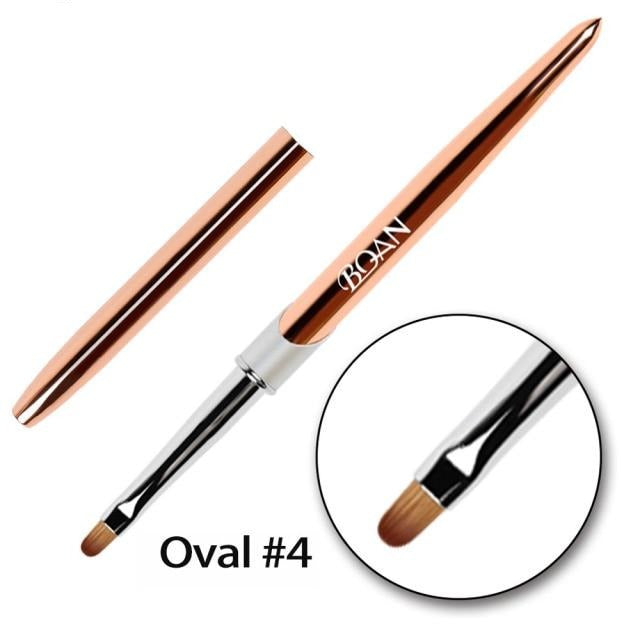 Rose Gold Nail Art Brush Many Type BQ02