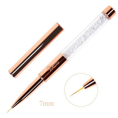 Rose Gold Nail Art Brush Many Type BQ02