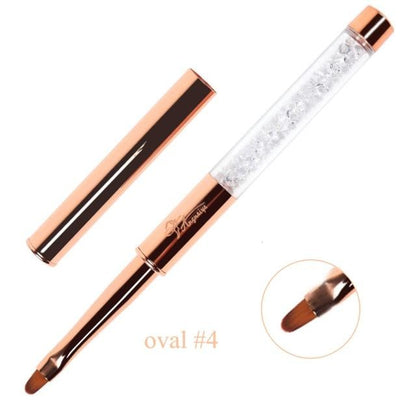 Rose Gold Nail Art Brush Many Type BQ02