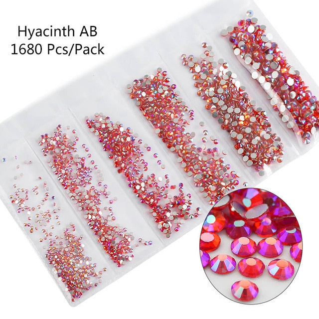 Flatback Rhinestone Nail Art NB09