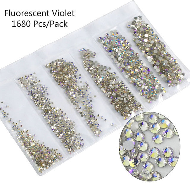 Flatback Rhinestone Nail Art NB09