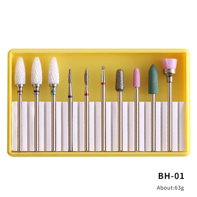 YF Nail Drill Bit 10PCS/Set