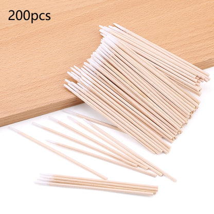 Wood Nail Push With Cotton Swab NB