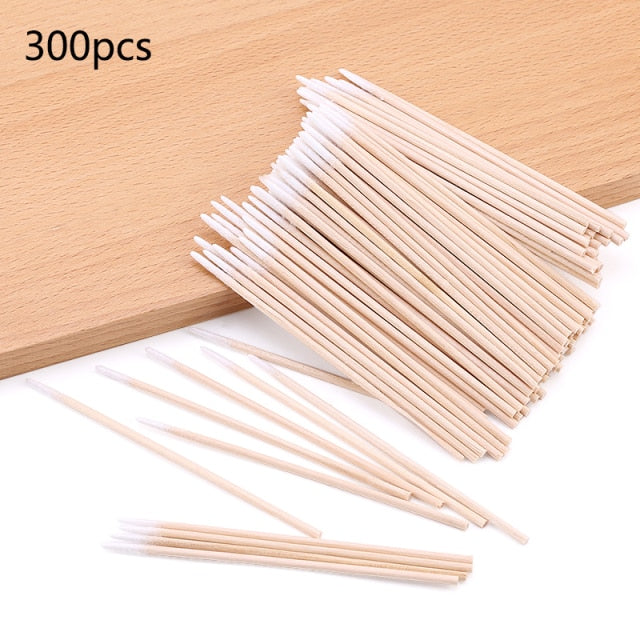 Wood Nail Push With Cotton Swab NB