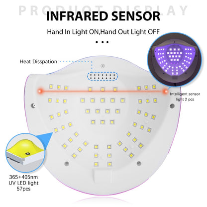 Nail UV Lamp With 4 Timer Automatic Sensor JC