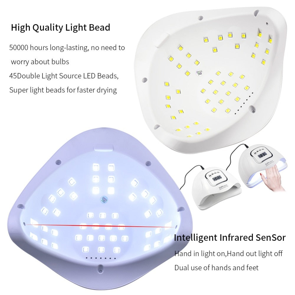 Nail UV Lamp With 4 Timer Automatic Sensor JC