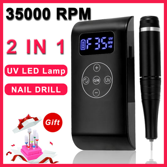 35000RPM Professional Electric Nail Drill Machine JC03