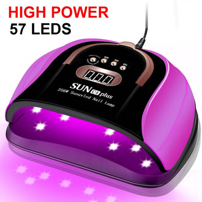 57LEDs Nagel-UV-Lampe mit intelligentem Sensor JC