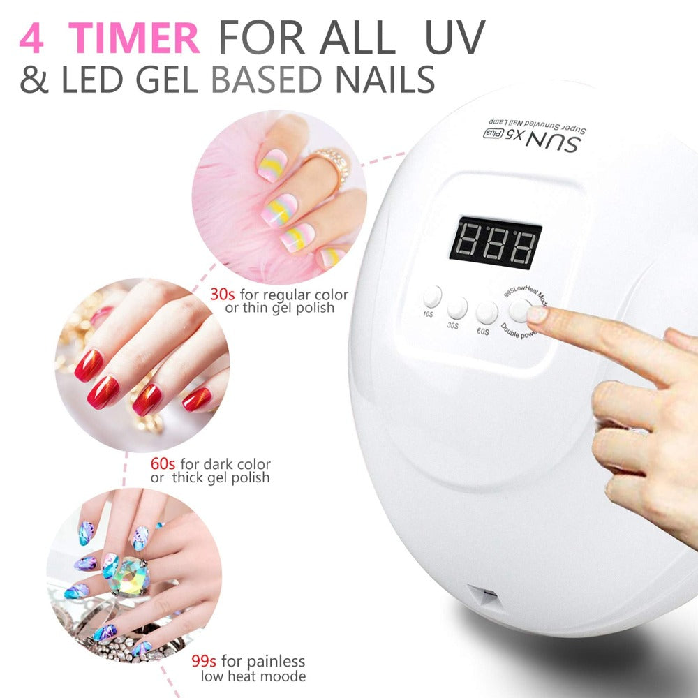 SUN Nail UV Lamp With Motion Sensing JC