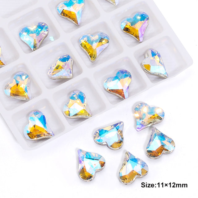 Série Nail Art Coeur 3D 50 PCS ND