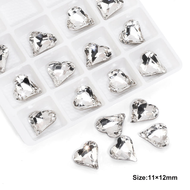 Série Nail Art Coeur 3D 50 PCS ND