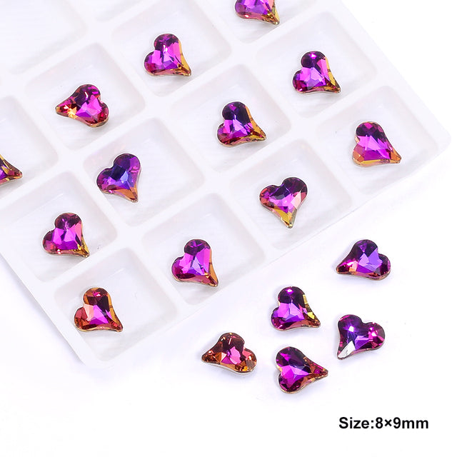 Série Nail Art Coeur 3D 50 PCS ND