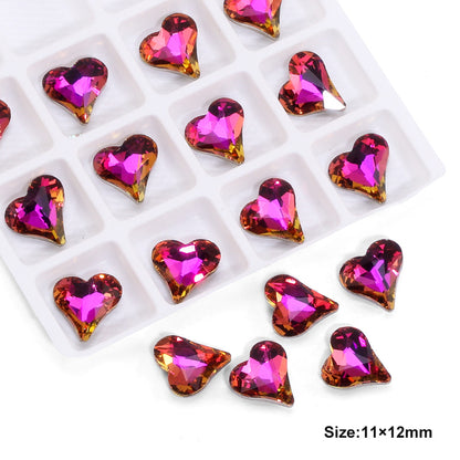 Série Nail Art Coeur 3D 50 PCS ND