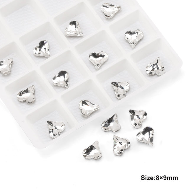 Série Nail Art Coeur 3D 50 PCS ND