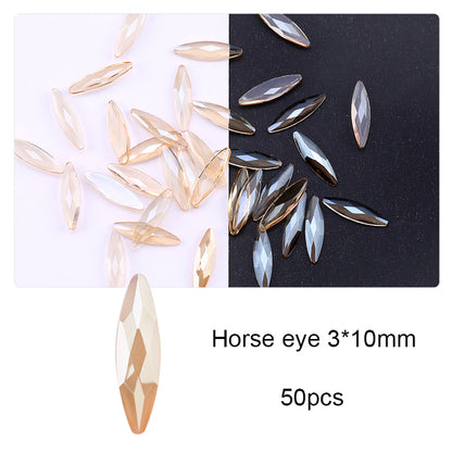 Horse Eye 3D Nail Art Series 50-100 PCS ND