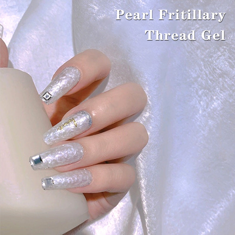 Nagellack Pearl Thread Gel Color 01-06 ND