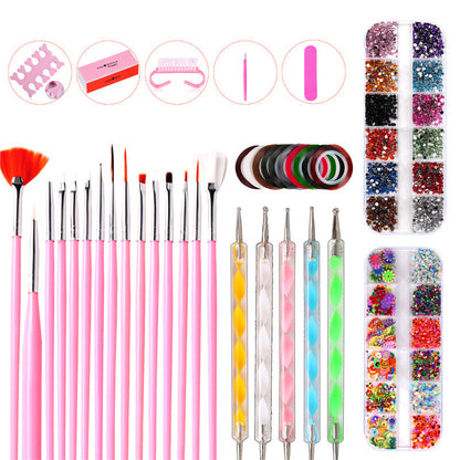 Brush Set Nail Design AL01