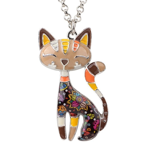 Cute Cat Kitten Necklace
