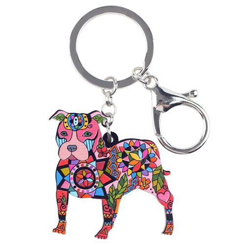 Pit Bull Key Chain