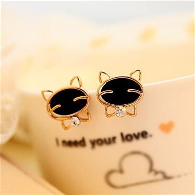 Cat Earrings Cute