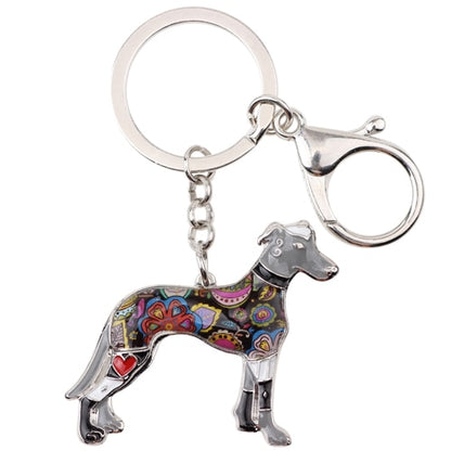Greyhound Key Chain